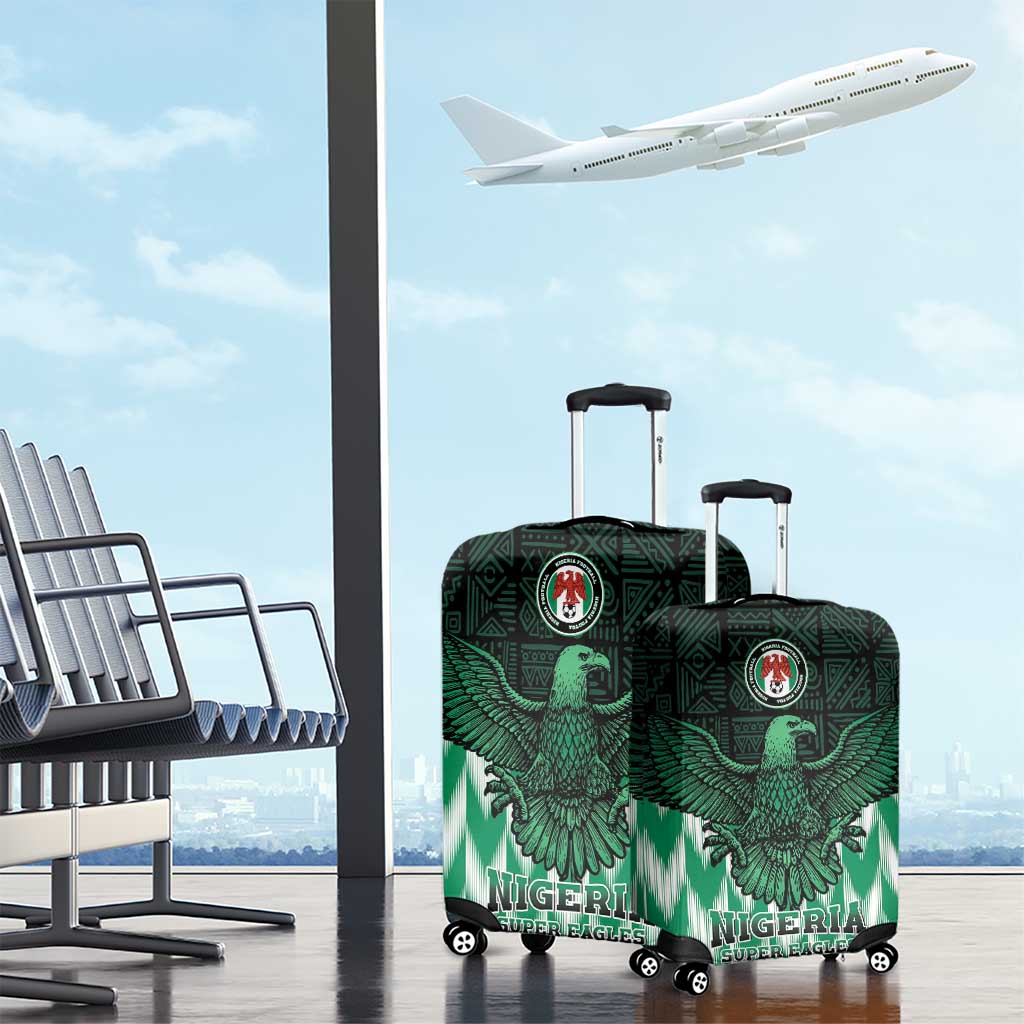 Nigeria Football Luggage Cover Go Super Eagles Sporty Style - Wonder Print Shop