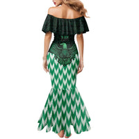 Custom Nigeria Football Mermaid Dress Go Super Eagles Sporty Style - Wonder Print Shop