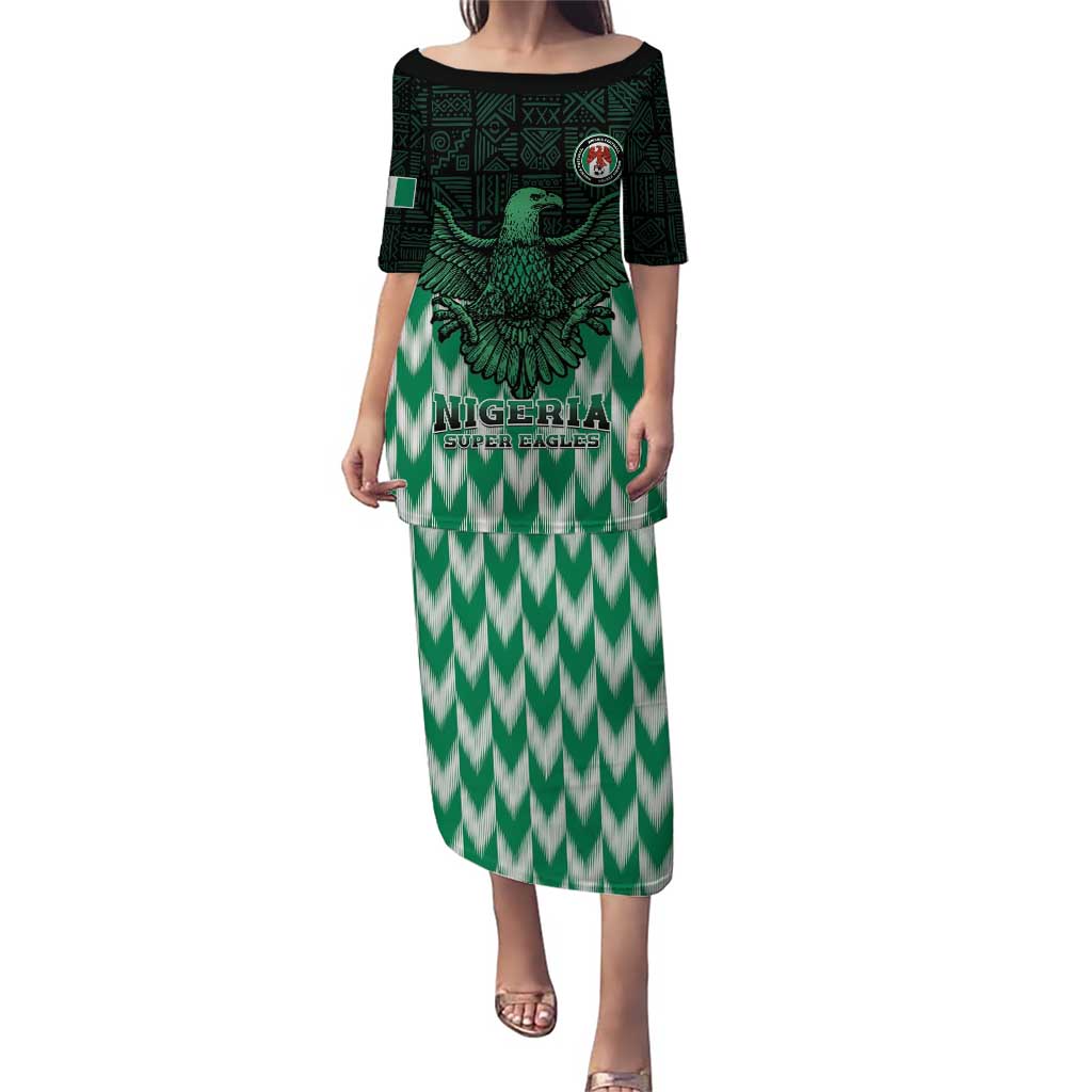 Custom Nigeria Football Puletasi Go Super Eagles Sporty Style - Wonder Print Shop