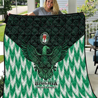 Nigeria Football Quilt Go Super Eagles Sporty Style - Wonder Print Shop