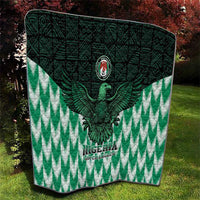 Nigeria Football Quilt Go Super Eagles Sporty Style - Wonder Print Shop