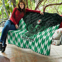 Nigeria Football Quilt Go Super Eagles Sporty Style - Wonder Print Shop