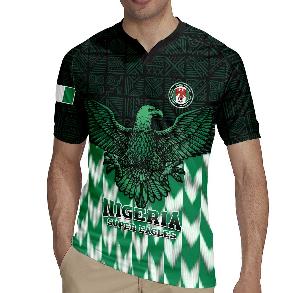 Custom Nigeria Football Rugby Jersey Go Super Eagles Sporty Style - Wonder Print Shop