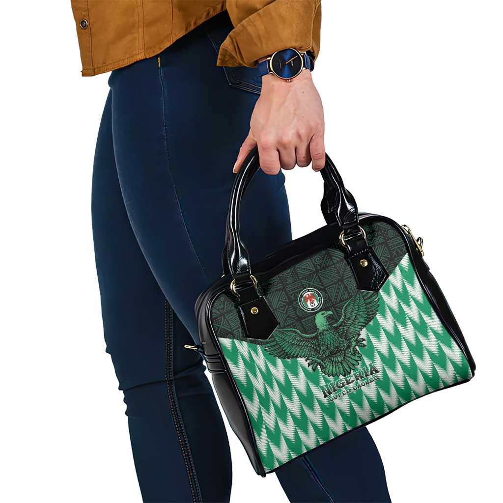 Nigeria Football Shoulder Handbag Go Super Eagles Sporty Style