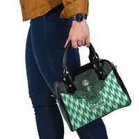 Nigeria Football Shoulder Handbag Go Super Eagles Sporty Style