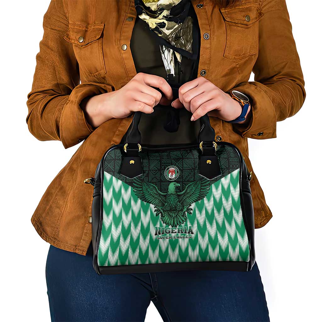 Nigeria Football Shoulder Handbag Go Super Eagles Sporty Style
