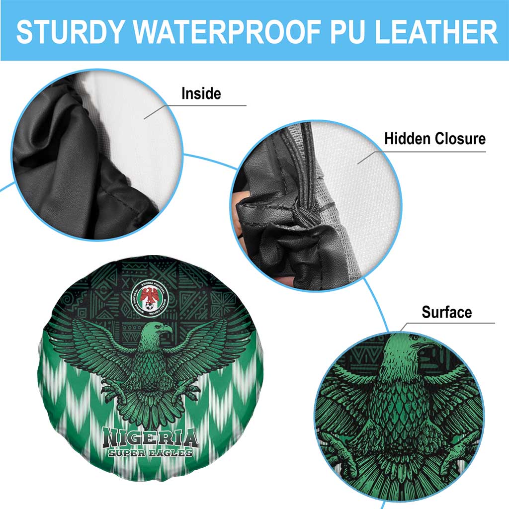 Nigeria Football Spare Tire Cover Go Super Eagles Sporty Style - Wonder Print Shop