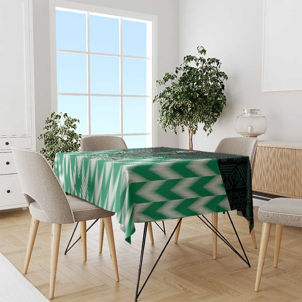 Nigeria Football Tablecloth Go Super Eagles Sporty Style - Wonder Print Shop