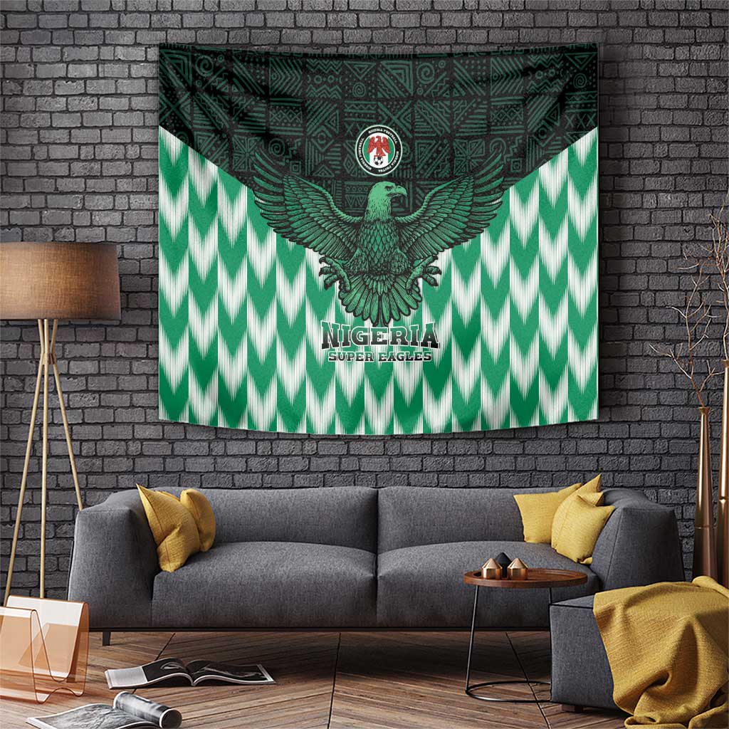 Nigeria Football Tapestry Go Super Eagles Sporty Style - Wonder Print Shop