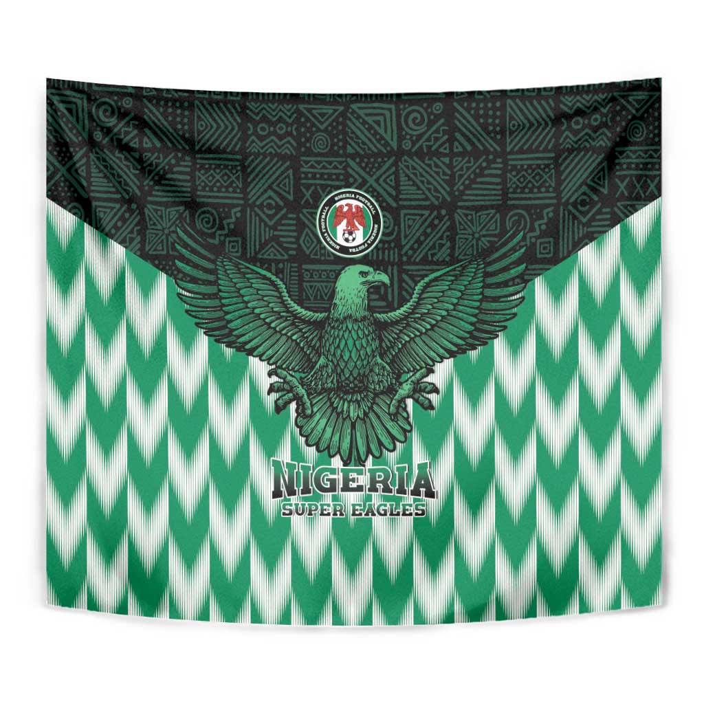 Nigeria Football Tapestry Go Super Eagles Sporty Style - Wonder Print Shop