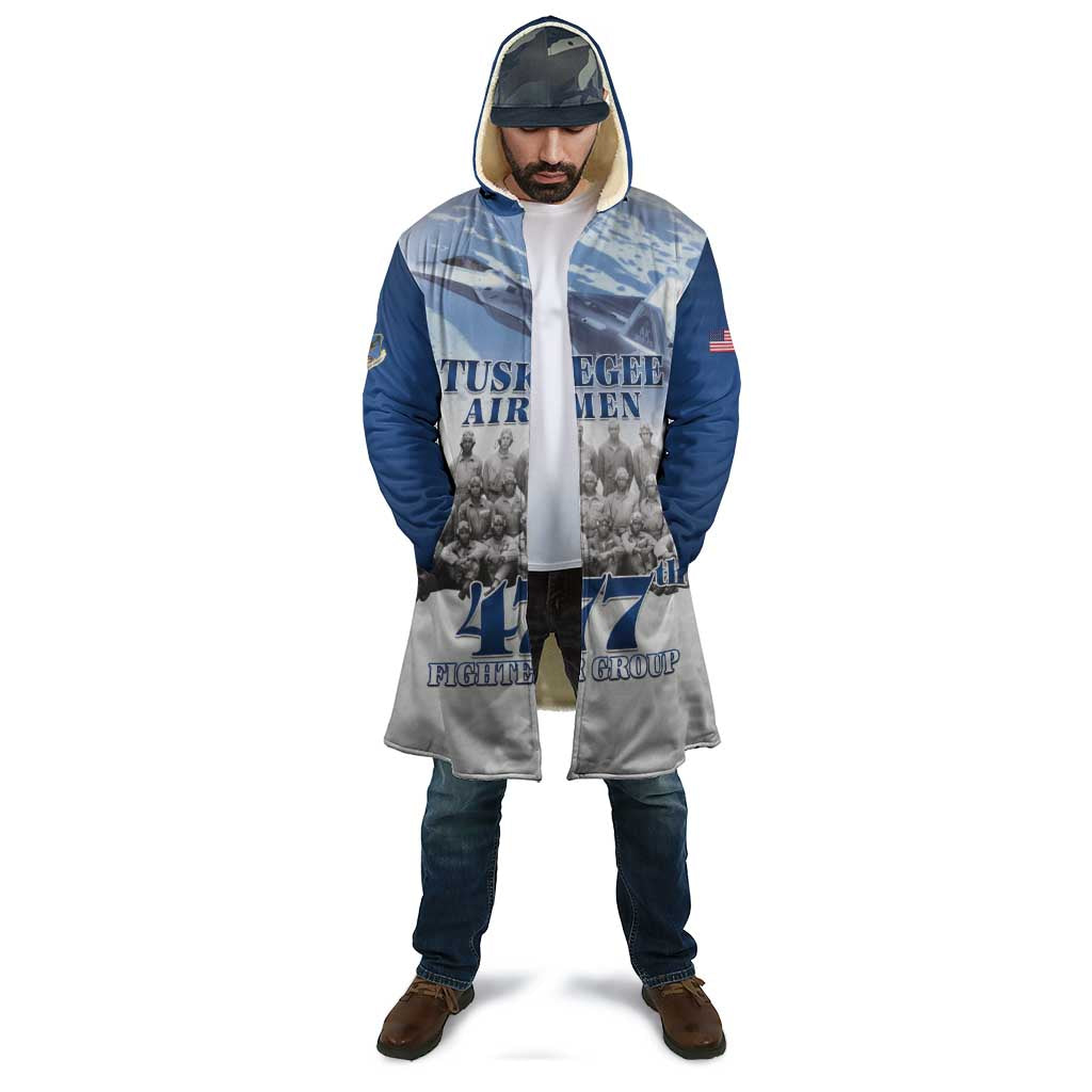 Blue Heritage Tuskegee Airmen Cloak 477th Fighter Group - Wonder Print Shop