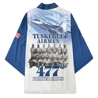 Blue Heritage Tuskegee Airmen Kimono 477th Fighter Group - Wonder Print Shop