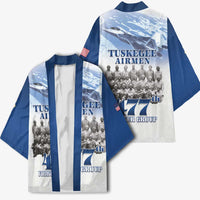 Blue Heritage Tuskegee Airmen Kimono 477th Fighter Group - Wonder Print Shop