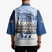 Blue Heritage Tuskegee Airmen Kimono 477th Fighter Group - Wonder Print Shop