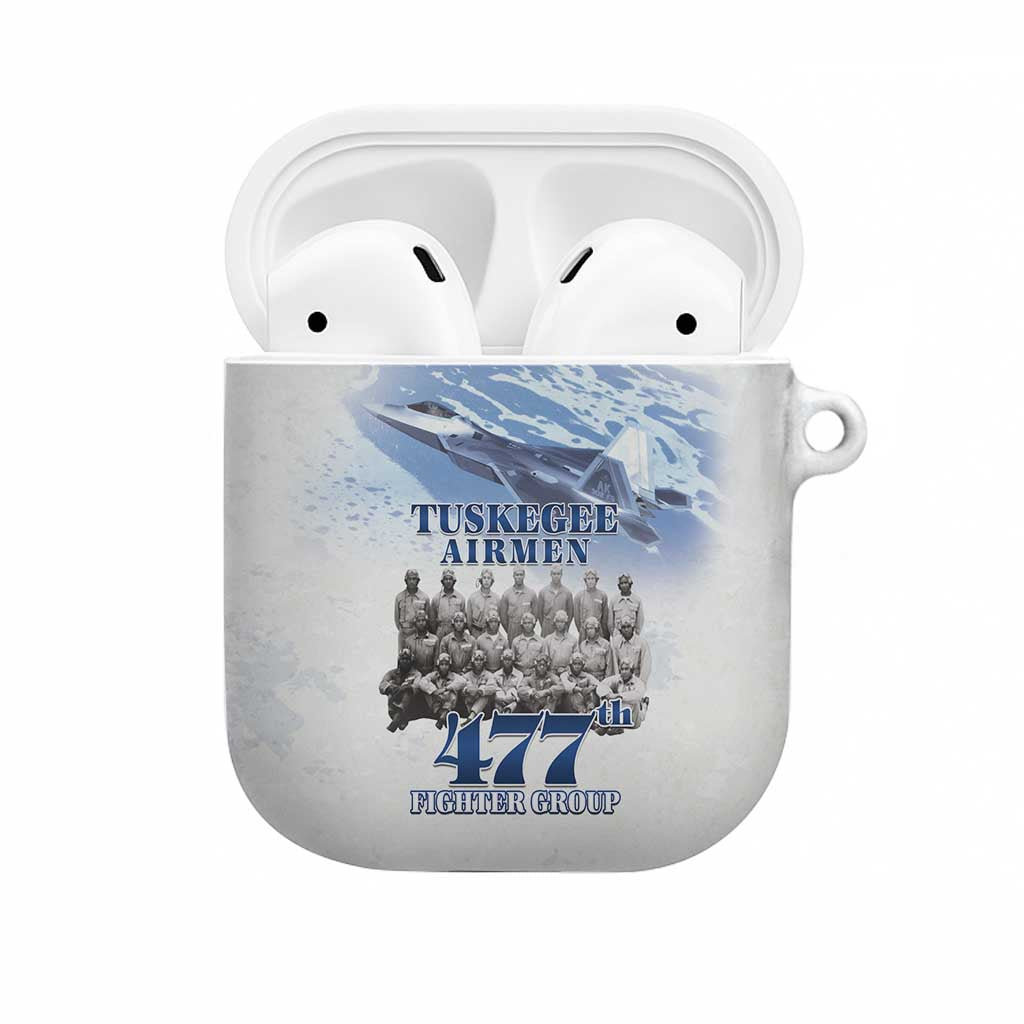 Tuskegee Airmen 477th Fighter Group AirPods Case Blue Sky Heritage - Wonder Print Shop