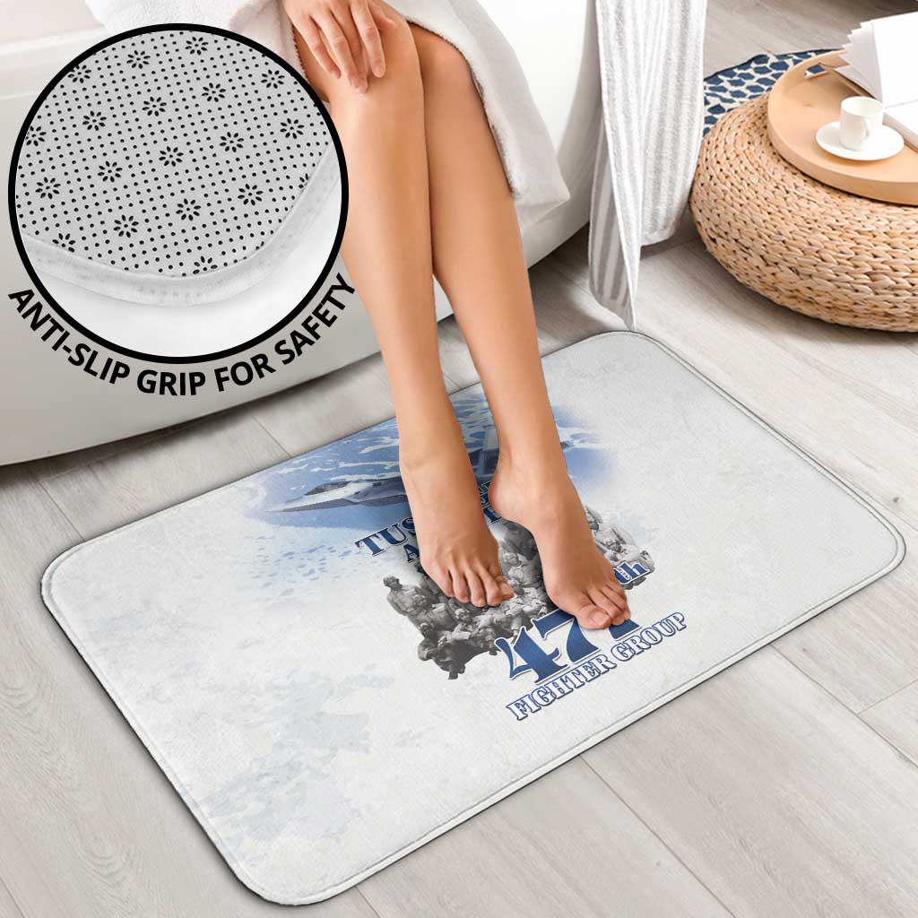 Tuskegee Airmen 477th Fighter Group Bathroom Set Blue Sky Heritage - Wonder Print Shop