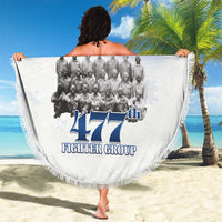 Tuskegee Airmen 477th Fighter Group Beach Blanket Blue Sky Heritage - Wonder Print Shop