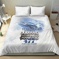 Tuskegee Airmen 477th Fighter Group Bedding Set Blue Sky Heritage - Wonder Print Shop