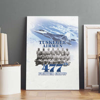 Tuskegee Airmen 477th Fighter Group Canvas Wall Art Blue Sky Heritage - Wonder Print Shop