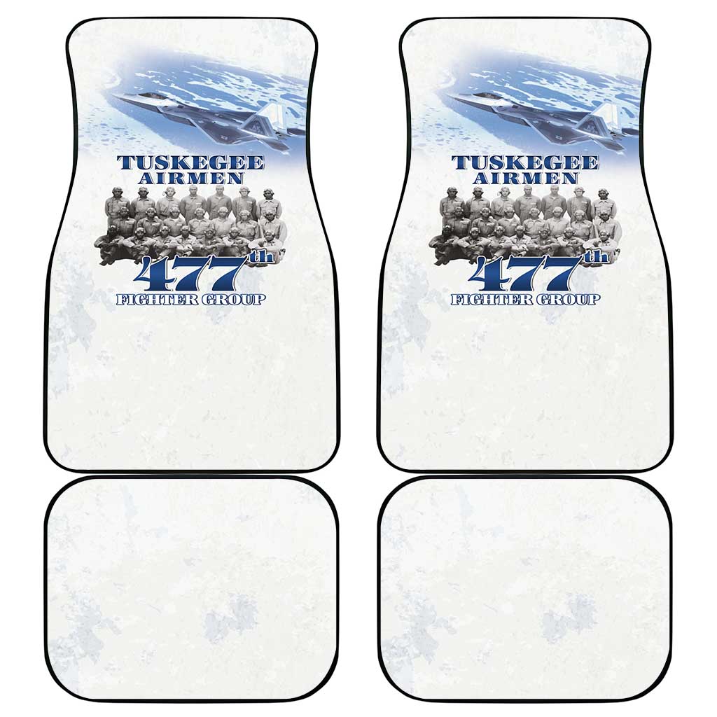 Tuskegee Airmen 477th Fighter Group Car Mats Blue Sky Heritage - Wonder Print Shop