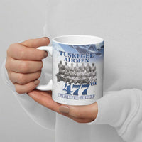 Tuskegee Airmen 477th Fighter Group Ceramic Mug Blue Sky Heritage - Wonder Print Shop