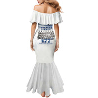 Tuskegee Airmen 477th Fighter Group Family Matching Mermaid Dress and Hawaiian Shirt Blue Sky Heritage - Wonder Print Shop