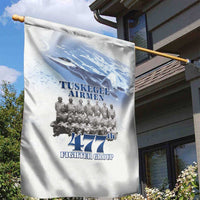 Tuskegee Airmen 477th Fighter Group Garden Flag Blue Sky Heritage - Wonder Print Shop