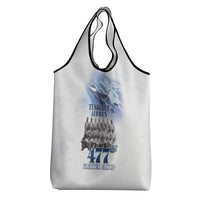Tuskegee Airmen 477th Fighter Group Grocery Bag Blue Sky Heritage - Wonder Print Shop