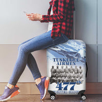 Tuskegee Airmen 477th Fighter Group Luggage Cover Blue Sky Heritage - Wonder Print Shop