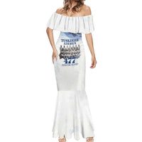 Tuskegee Airmen 477th Fighter Group Mermaid Dress Blue Sky Heritage - Wonder Print Shop