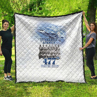 Tuskegee Airmen 477th Fighter Group Quilt Blue Sky Heritage - Wonder Print Shop
