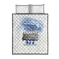 Tuskegee Airmen 477th Fighter Group Quilt Bed Set Blue Sky Heritage - Wonder Print Shop