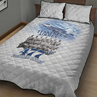 Tuskegee Airmen 477th Fighter Group Quilt Bed Set Blue Sky Heritage - Wonder Print Shop