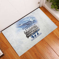 Tuskegee Airmen 477th Fighter Group Rubber Doormat Blue Sky Heritage - Wonder Print Shop