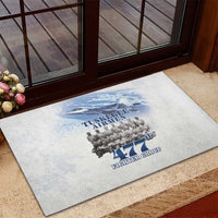 Tuskegee Airmen 477th Fighter Group Rubber Doormat Blue Sky Heritage - Wonder Print Shop