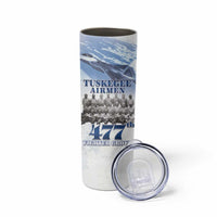Tuskegee Airmen 477th Fighter Group Skinny Tumbler Blue Sky Heritage - Wonder Print Shop