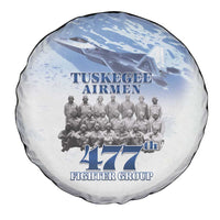Tuskegee Airmen 477th Fighter Group Spare Tire Cover Blue Sky Heritage - Wonder Print Shop