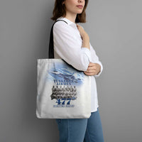 Tuskegee Airmen 477th Fighter Group Tote Bag Blue Sky Heritage - Wonder Print Shop