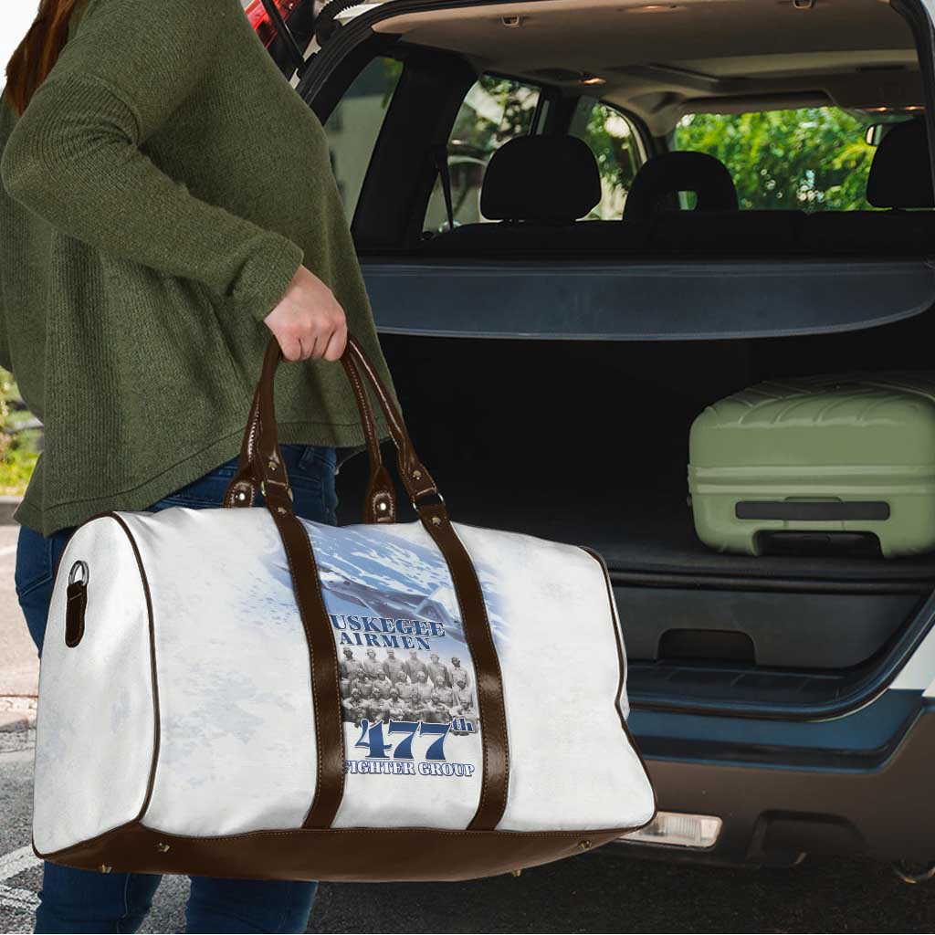 Tuskegee Airmen 477th Fighter Group Travel Bag Blue Sky Heritage - Wonder Print Shop