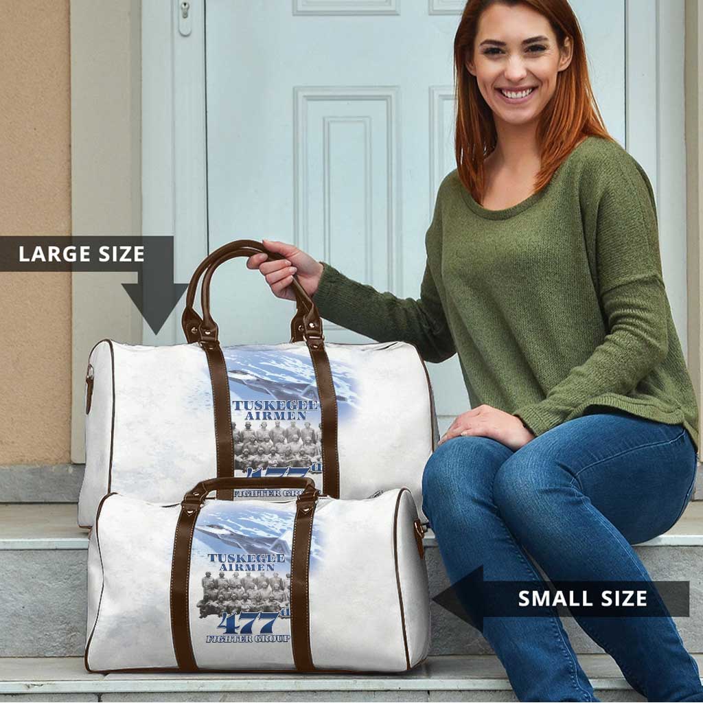 Tuskegee Airmen 477th Fighter Group Travel Bag Blue Sky Heritage - Wonder Print Shop