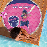 Custom South Africa Paarl Cricket Beach Blanket We Are Champions - Wonder Print Shop