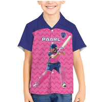 Custom South Africa Paarl Cricket Family Matching Mermaid Dress and Hawaiian Shirt We Are Champions - Wonder Print Shop