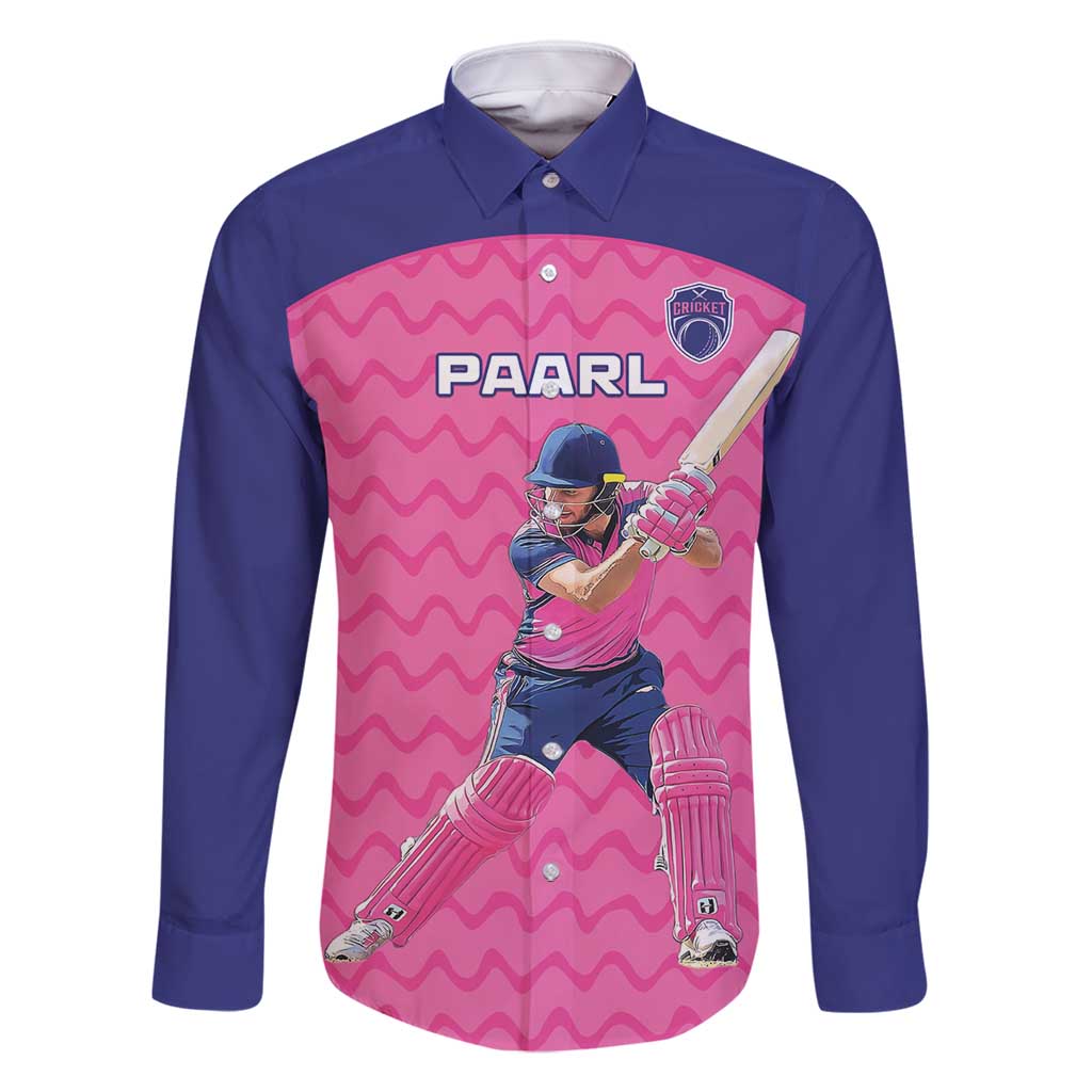 Custom South Africa Paarl Cricket Family Matching Off Shoulder Maxi Dress and Hawaiian Shirt We Are Champions - Wonder Print Shop