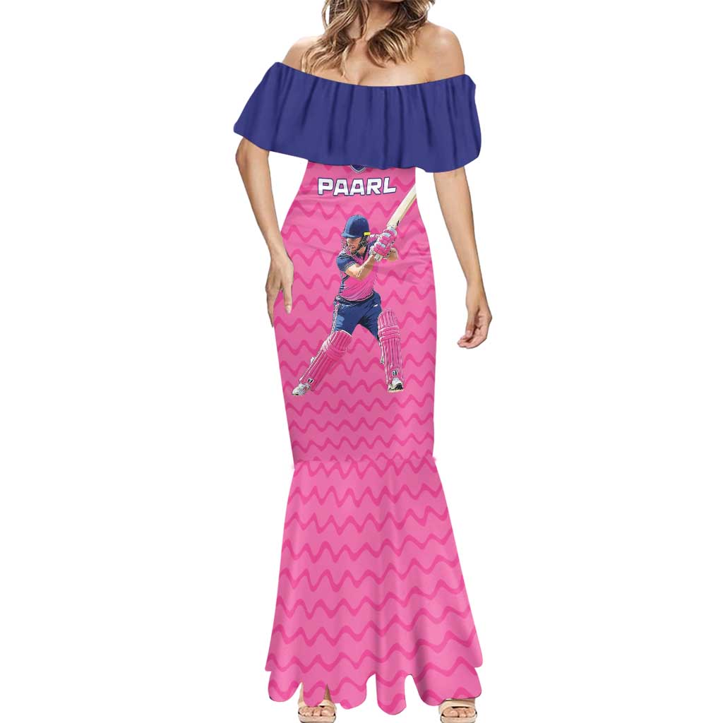 Custom South Africa Paarl Cricket Mermaid Dress We Are Champions - Wonder Print Shop