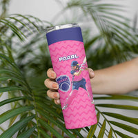 Custom South Africa Paarl Cricket Skinny Tumbler We Are Champions - Wonder Print Shop