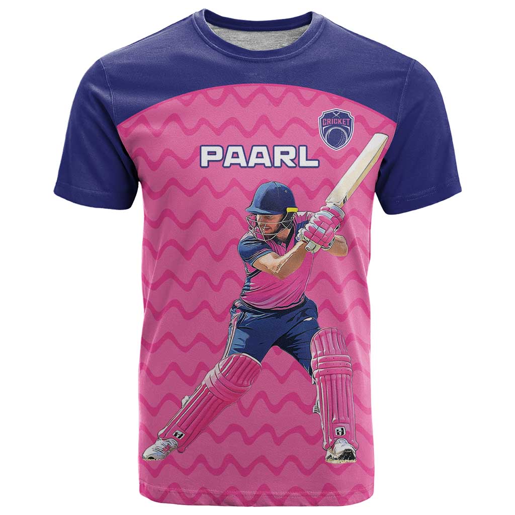 Custom South Africa Paarl Cricket T Shirt We Are Champions - Wonder Print Shop