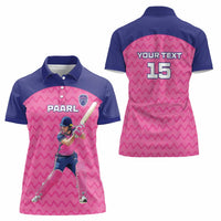 Custom South Africa Paarl Cricket Women Polo Shirt We Are Champions - Wonder Print Shop