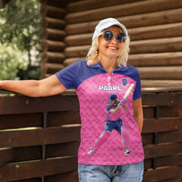 Custom South Africa Paarl Cricket Women Polo Shirt We Are Champions - Wonder Print Shop