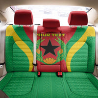 Personalised Cape Verde Back Car Seat Cover National Flag Of Cape Verde 1975-1992 - Wonder Print Shop