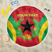 Personalised Cape Verde Beach Blanket National Flag Of Cape Verde 1975-1992 - Wonder Print Shop